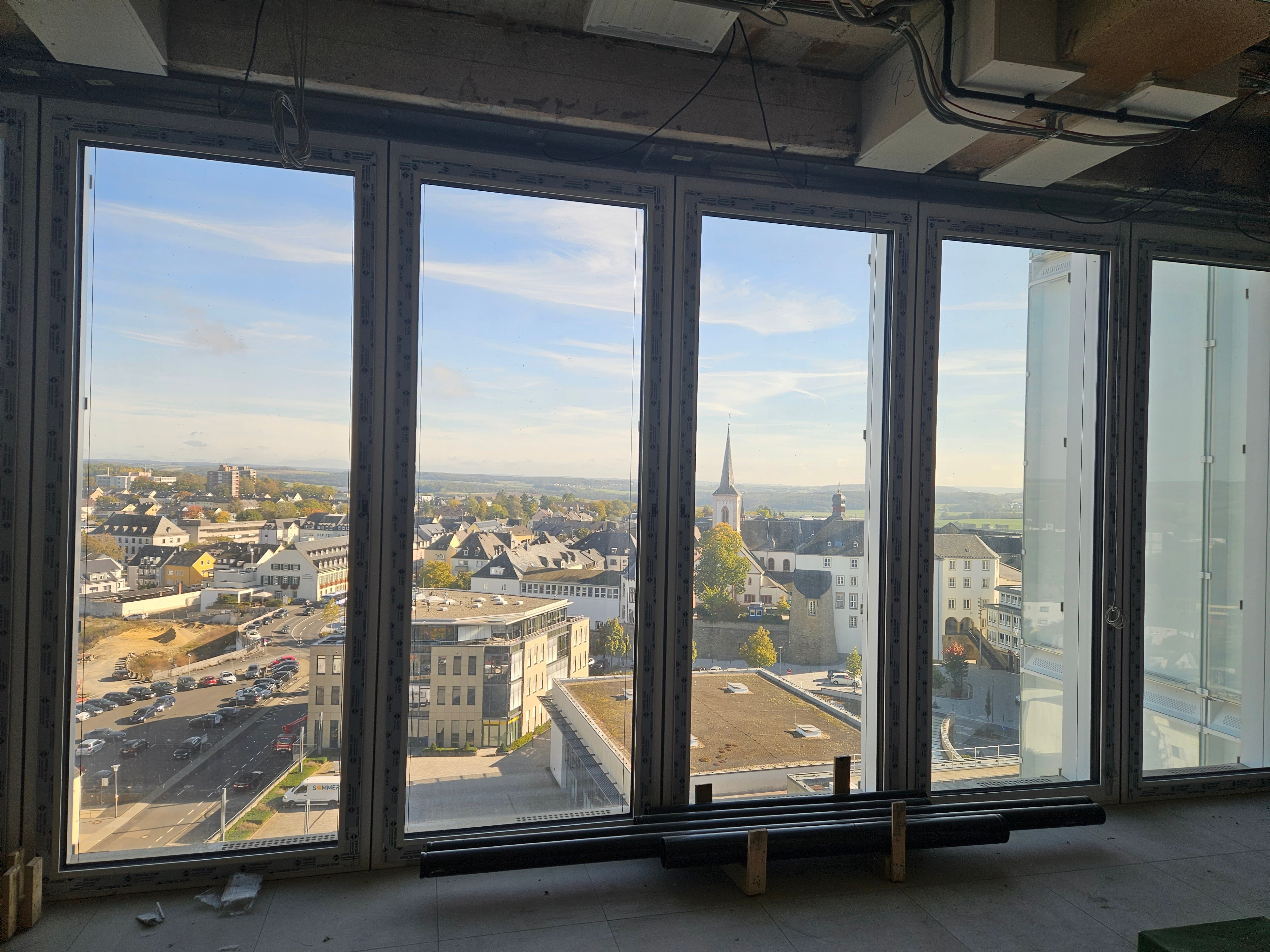 Blick aus dem Raum des Makerspace