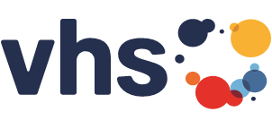 Schriftzug vhs